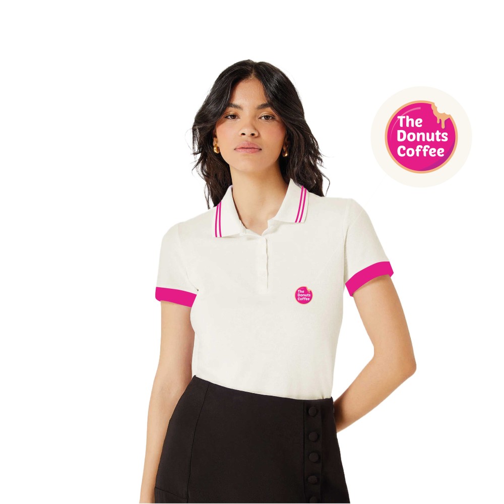 Camisa Polo Feminina - The Donuts