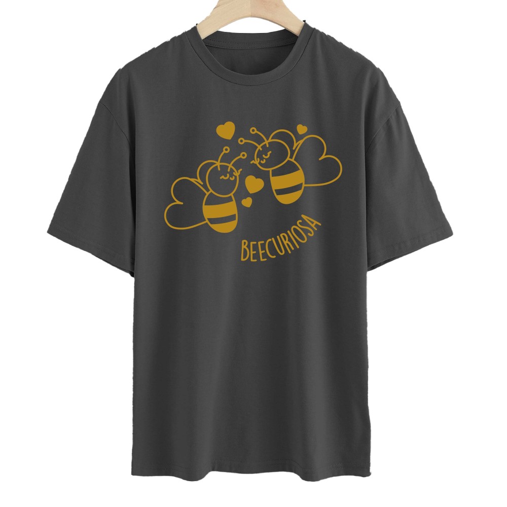 Camiseta BeeCuriosa - Preta