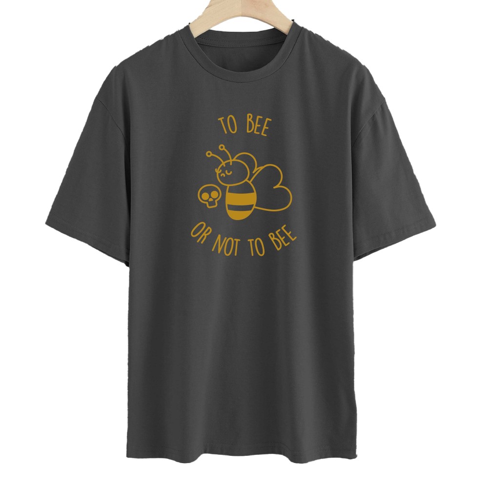 Camiseta To Bee Or Not To Bee - Preta