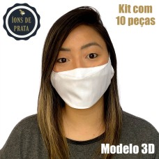 Máscara de Íons de Prata 3D com regulador