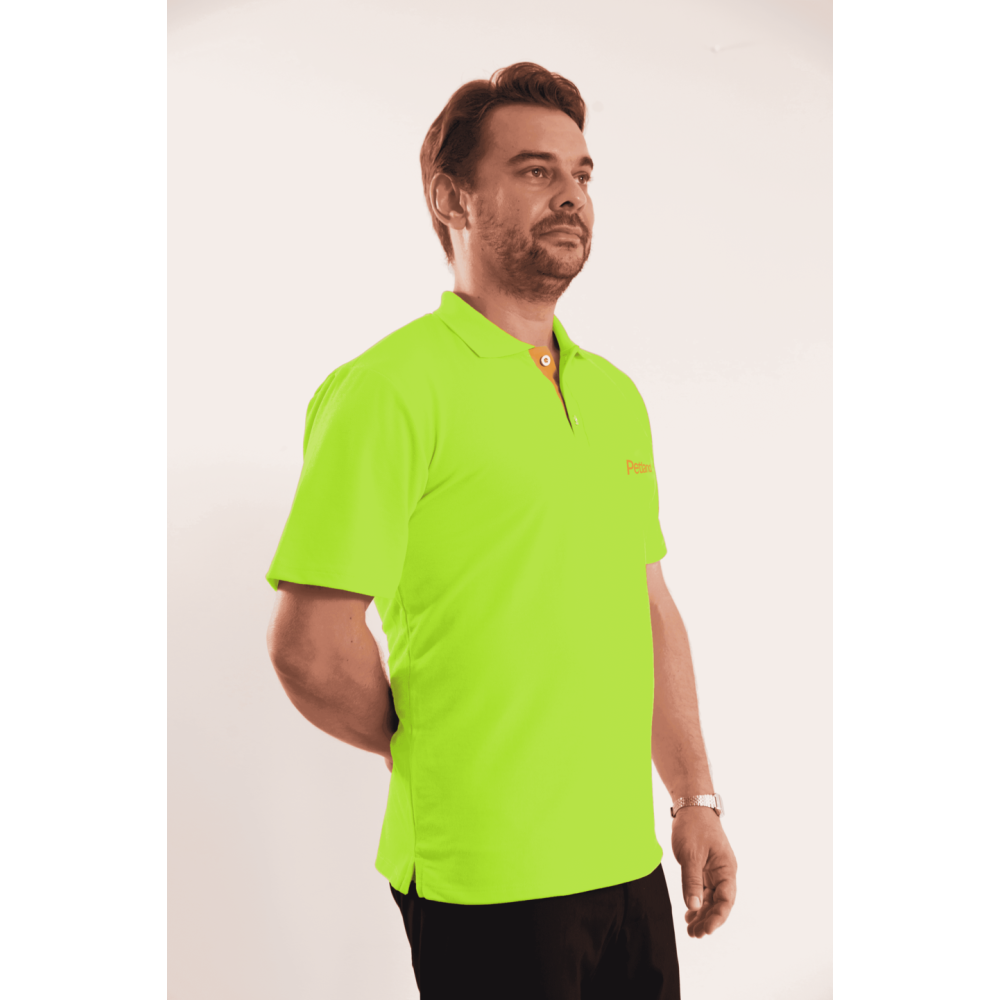 Camisa polo masculina Petland - Verde 